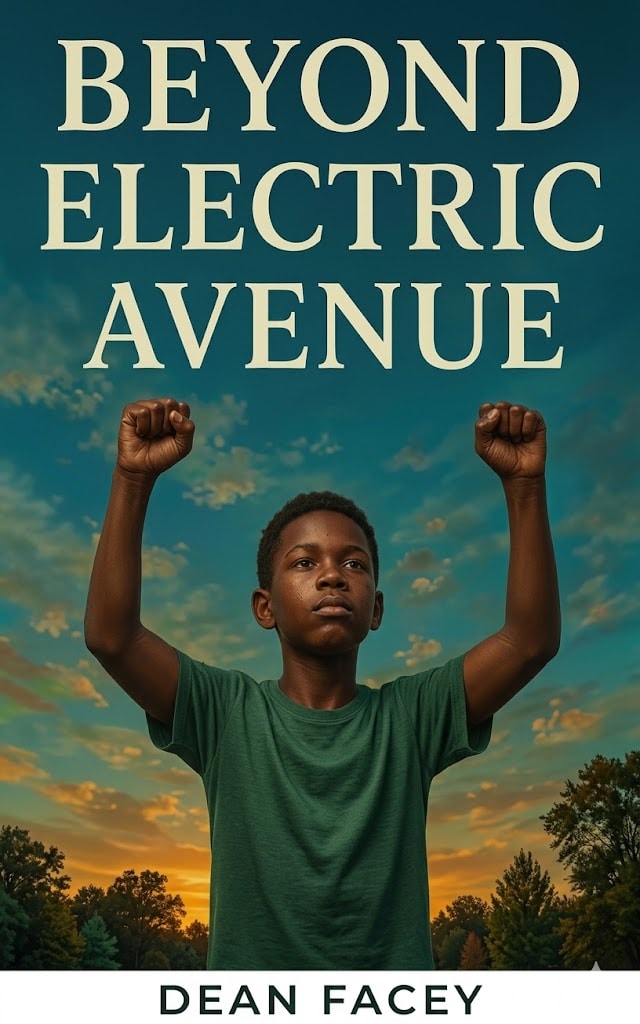 Beyond Electric Avenue book cover by Dean Facey
